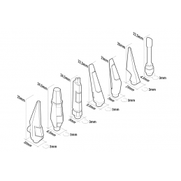 Mecha Detail Parts - Mecha Antenna | Gundam conversion kit