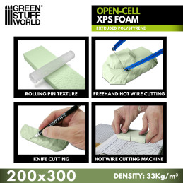 Poliestireno Extruido XPS de celda abierta | Espuma XPS