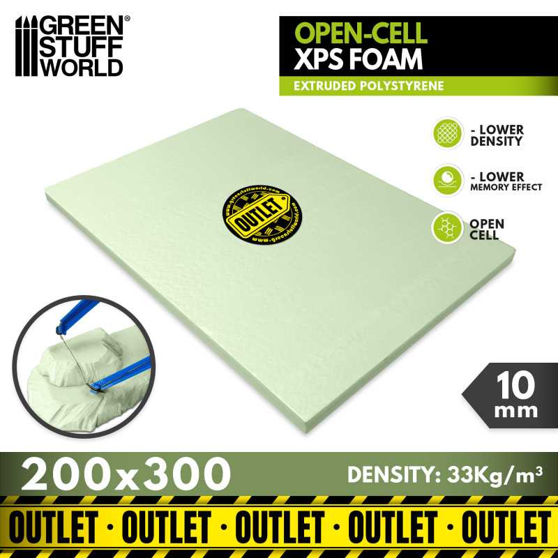 Polystyrène extrudé XPS 10 mm Cellules Ouvertes | Mousse XPS Polystyrène extrudé XPS 10 mm Cellules Ouvertes | Mousse XPS