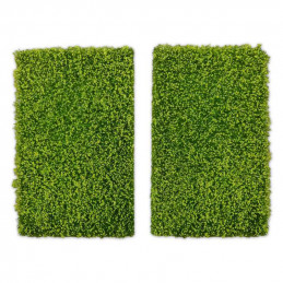 Grass Mat Cutouts - Yellow Flower Field