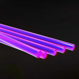 Acrylic Rods - Round 1.6 mm Fluor PURPLE