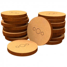 MDF Bases - Round 27 mm (Legion)