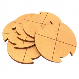 MDF Bases - Round 50 mm (Legion)