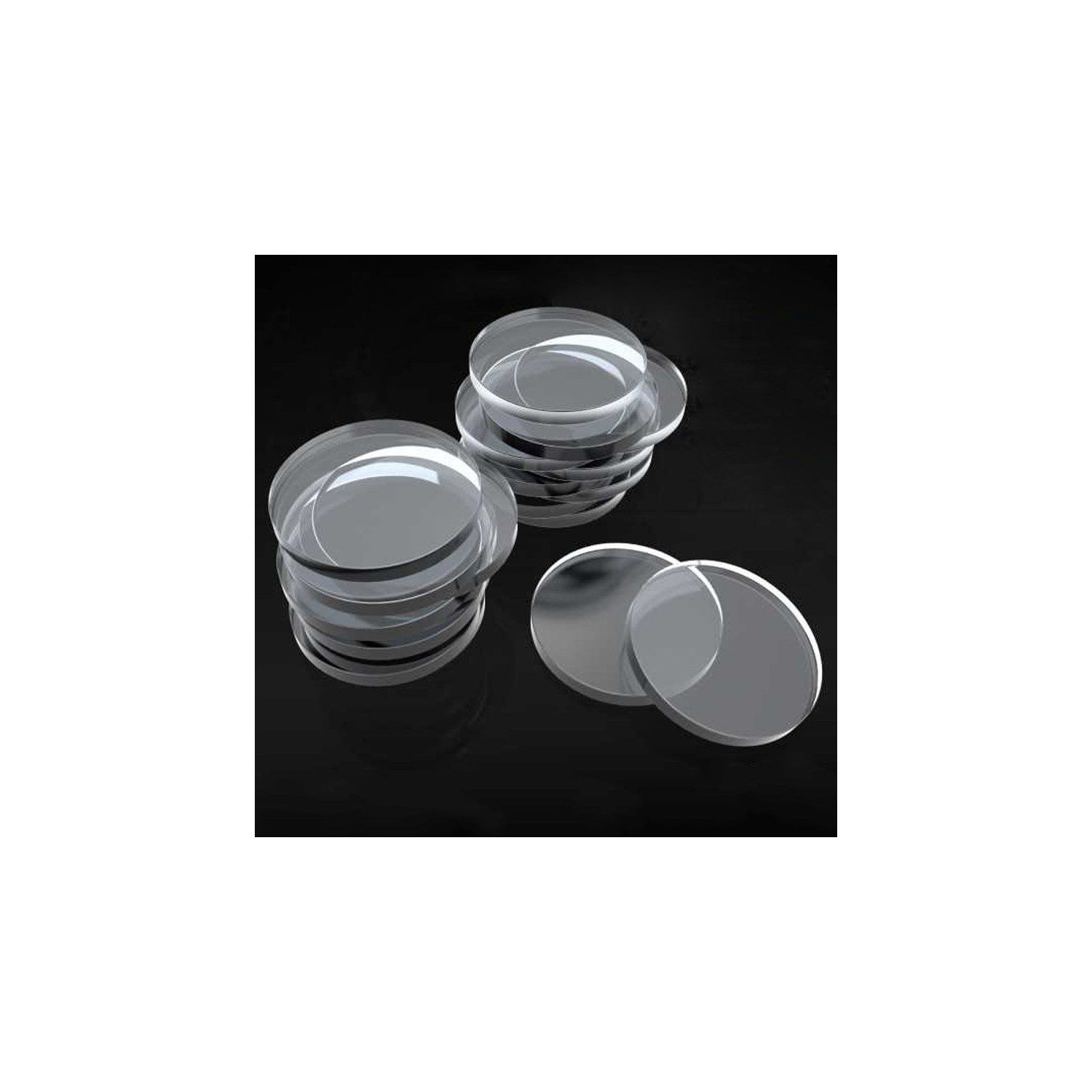 PATIKIL 100 Perle Acriliche Tonde 8 Mm Colori AB – Rosa Chiaro Trasparente – Per Creare Gioielli E Accessori Fai Da Te