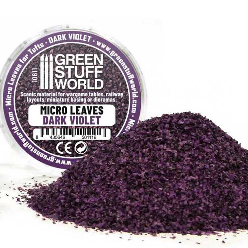 Micro Leaves - Dark Violet Mix Micro Leaves - Dark Violet Mix