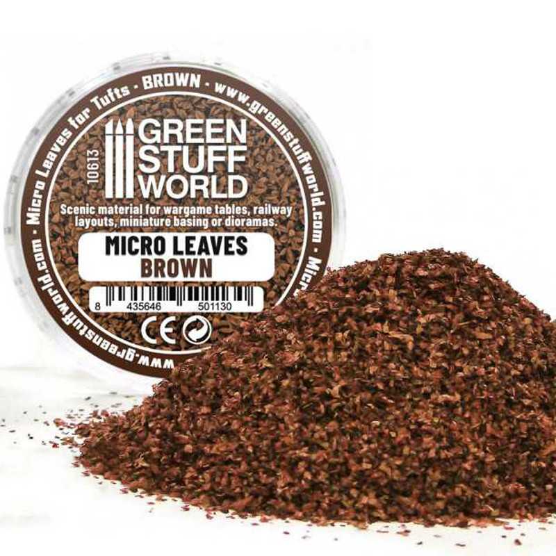MICRO HOJAS - Mix marrón