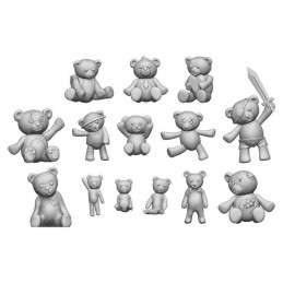 3D printed set - Teddy Bear