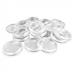 Hollow Plastic Bases - TRANSPARENT 32mm