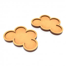 MDF Movement Trays 25mm x 5 - SLIM-FIT