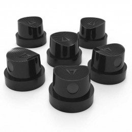 Caps spray paint - Standard Black Fat Cap