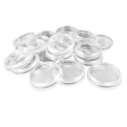 Transparent Hollow Plastic Bases - ROUND 25mm