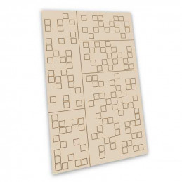 Self-adhesive stencils - Digital Camo