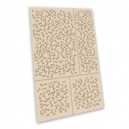 Self-adhesive stencils - Ambush Disc Camo