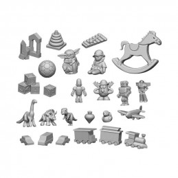 3D printed set - Children Toys Resin Set