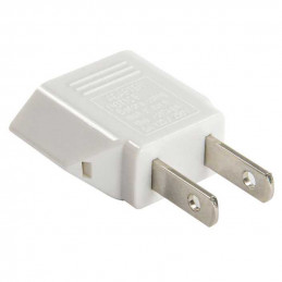 EU-USA plug adapter WHITE