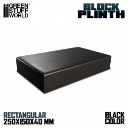 Rectangular Plinth 25x15 cm | Squared Plinths