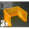 3x Big Energy Walls - Phosphorescent Orange