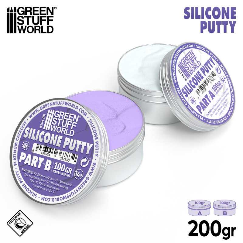 Violet Silicone Putty 200gr | Silicone Putty for Moldmaking