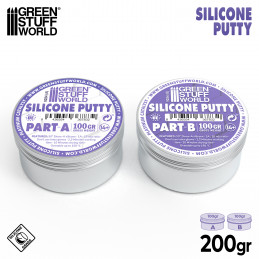 Violet Silicone Putty 200gr | Silicone Putty for Moldmaking