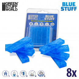 Blue Stuff Mold 8 bars | Reusable BLUE STUFF