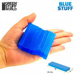 Blau Stuff Sofort Abformmasse - 8 Streifen | Wiederverwendbare BLUE STUFF