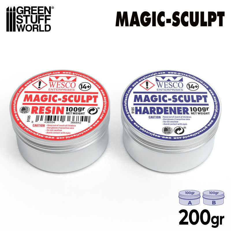 Magic Sculpt 200gr - Masilla Epoxi Masilla Magic Sculpt