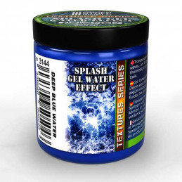 Gel à effet d'eau - Bleu foncé 250ml