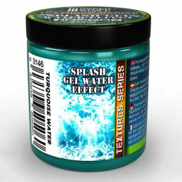 Water effect Gel - Turquoise 250ml