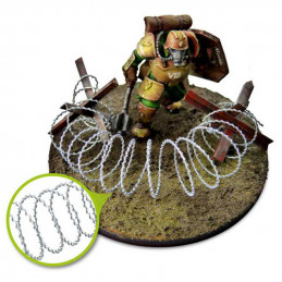 simulated BARBED WIRE - 1/32-1/35 Military (54mm)