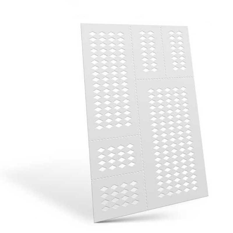 Flexible Schablonen - HARLEKIN S (6x3mm)