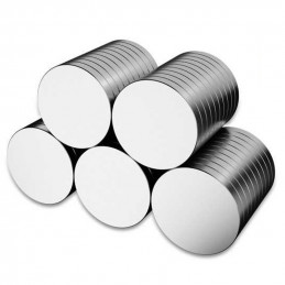 Imanes Neodimio 8x2mm - 50 unidades (N35)