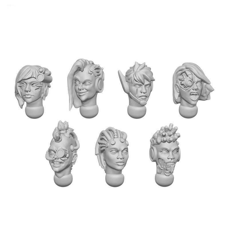 Female Heads BIONIC
