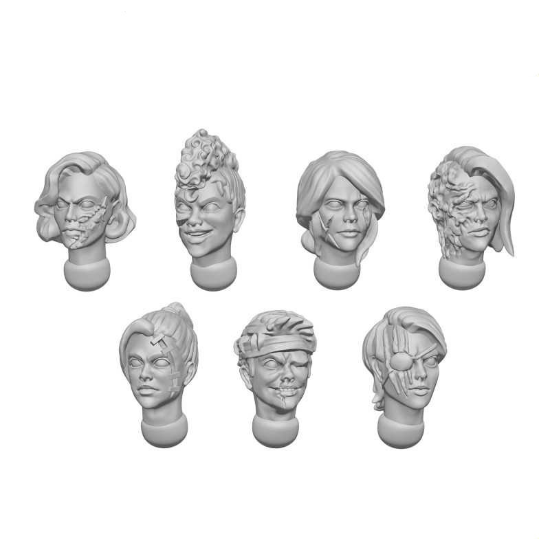 Female Heads WOUNDED Female Heads WOUNDED