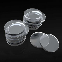 Acrylic Bases - Round 28,5mm CLEAR