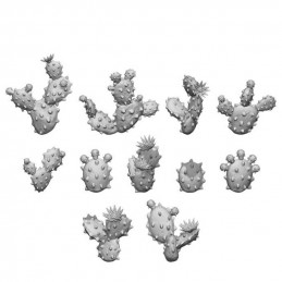 3D printed set - Nopal Cactus