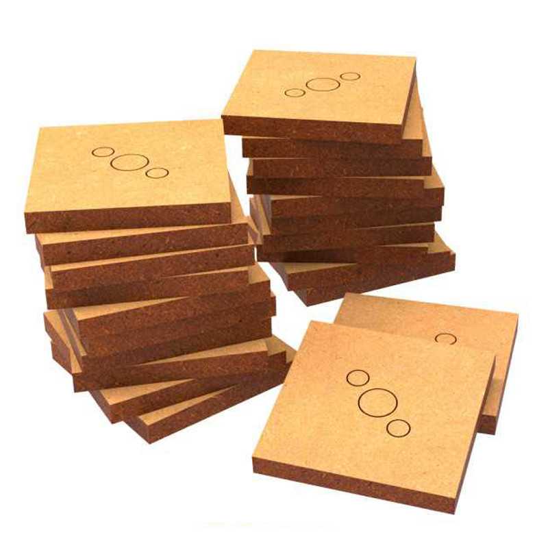 Socles CARRÉS 25mm en MDF Socles CARRÉS 25mm en MDF