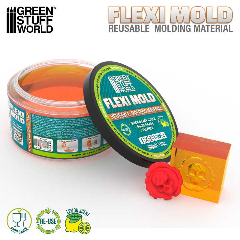 Flexi Mold - Material reutilizable para moldes