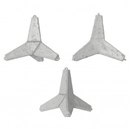 Trident Anti Tank Obstacle | Anti Tank Defense | Resin Bits for miniatures