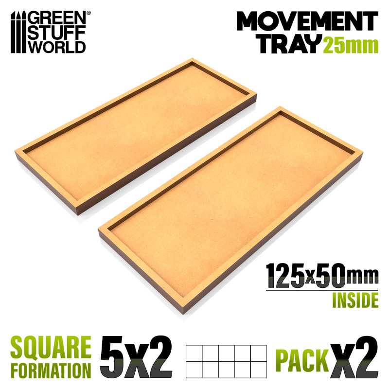 Vassoi di Movimento MDF 125x50mm | Vassoi di movimento per Old World Vassoi di Movimento MDF 125x50mm | Vassoi di movimento per Old World