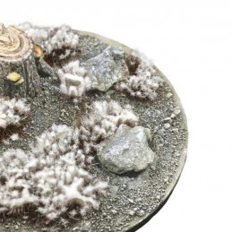 Shrubs TUFTS - 6mm FROSTED SNOW - BURNT