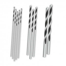Set of 10 drill bits