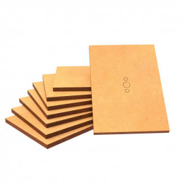 Basi MDF - Rettangolari 75x50mm