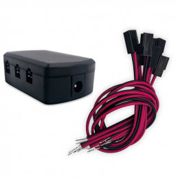 6-port HUB Splitter + 6 quick connect cables