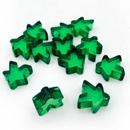 Meeples 16x16x8mm - Green