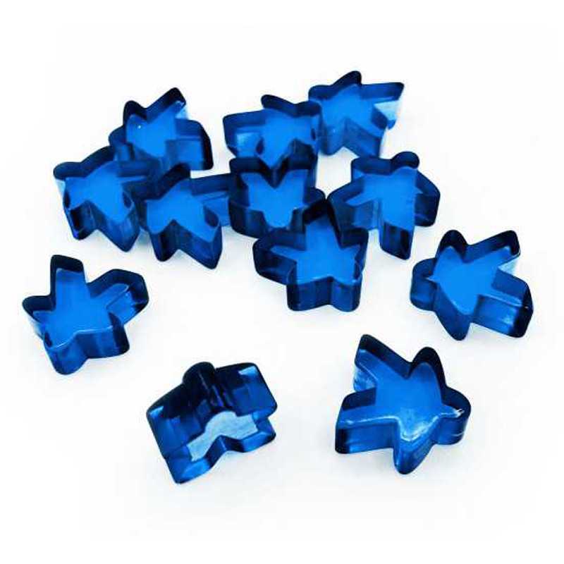 Meeples 16x16x8mm - Blau Meeples 16x16x8mm - Blau
