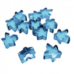 Meeples 16x16x8mm - Light Blue