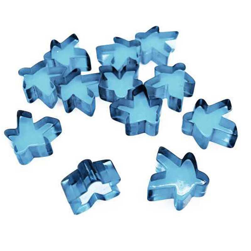 Meeples 16x16x8mm - Hellblau Meeples 16x16x8mm - Hellblau