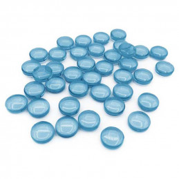 Plastic Gems 12mm - Light Blue