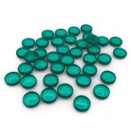 Plastic Gems 12mm - Turquoise