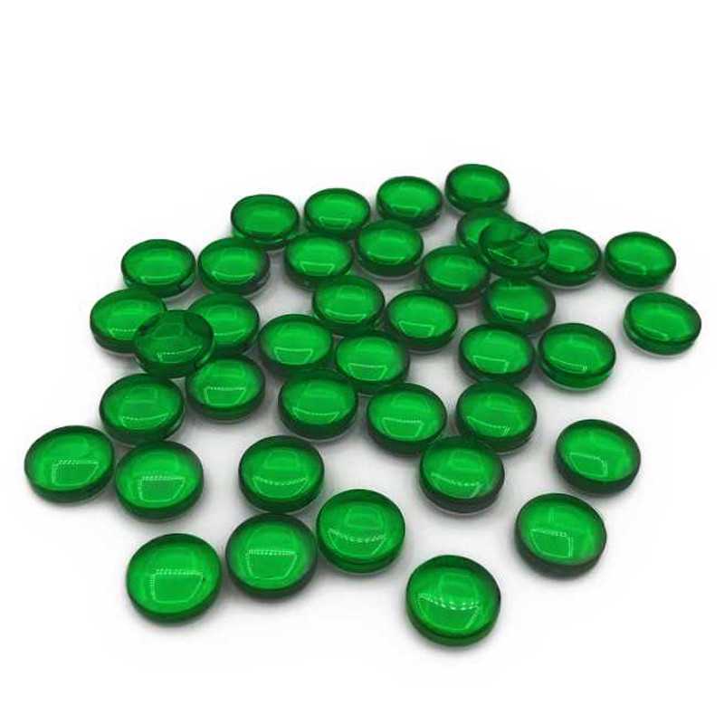 Plastik Edelsteine 12mm - Grün Plastik Edelsteine 12mm - Grün